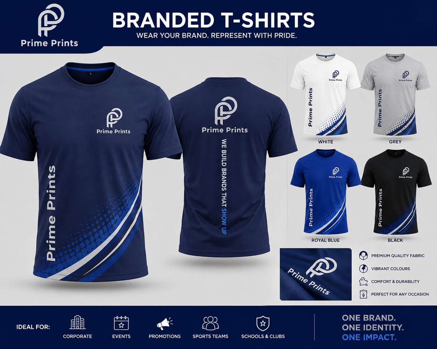 Branded corporate apparel